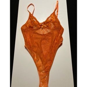 Orange bodysuit
